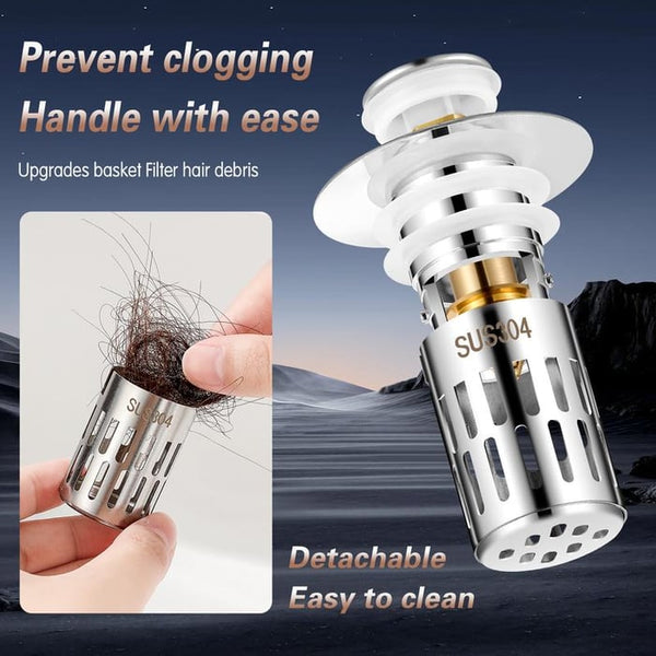 🔥LAST DAY SALE -Universal Stainless Steel Drain Strainer