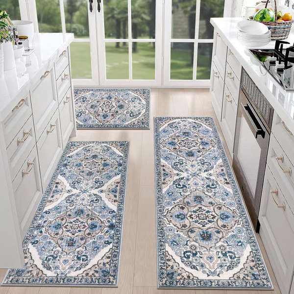 💖💖Boho Washable Kitchen Rugs Sets of 3 - Kitchen Rugs