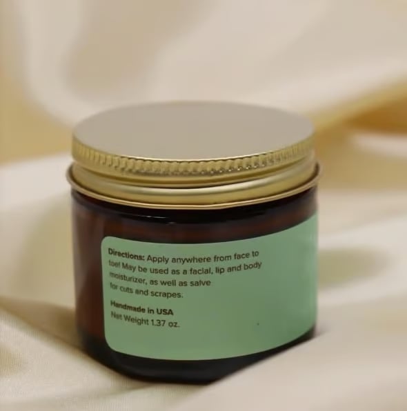 🌿 Organic Whipped Tallow Balm with Castor Oil & Frankincense for Natural Skincare & Moisturizing ✨