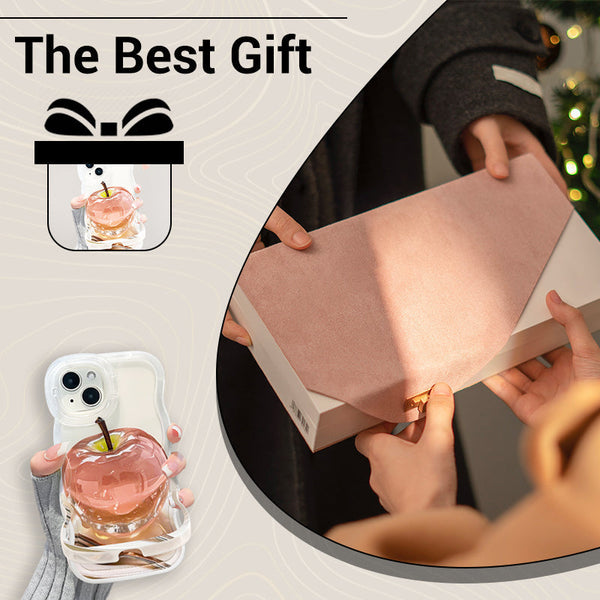 ⏳Time-limited Special⏰Apple Pattern Transparent Phone Case for iPhone